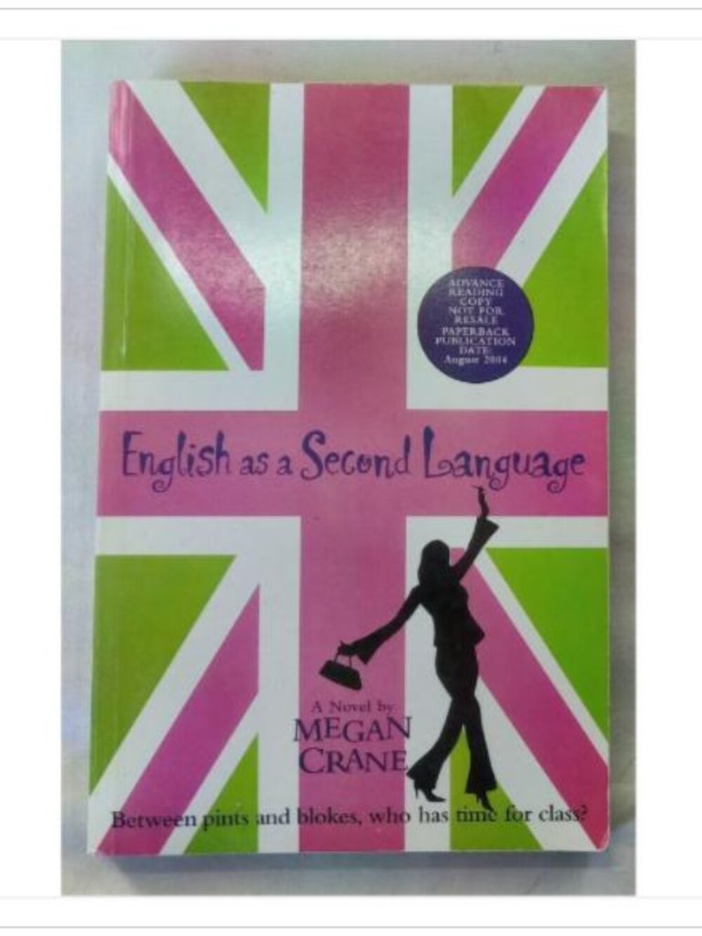 English as a Second Language Megan Crane 2004 First Edition Paperback Book Read